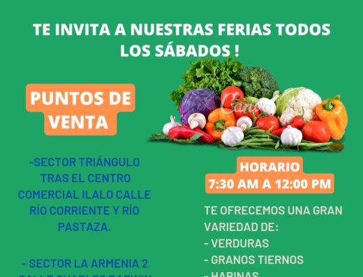 Alimentos Buenos en Casa (AGROABEC) en la Ilaló